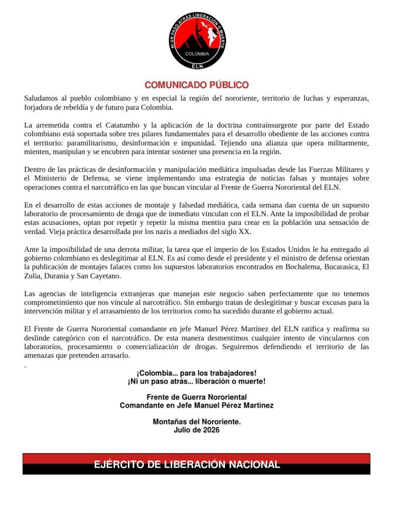 Comunicado FGNO 170726